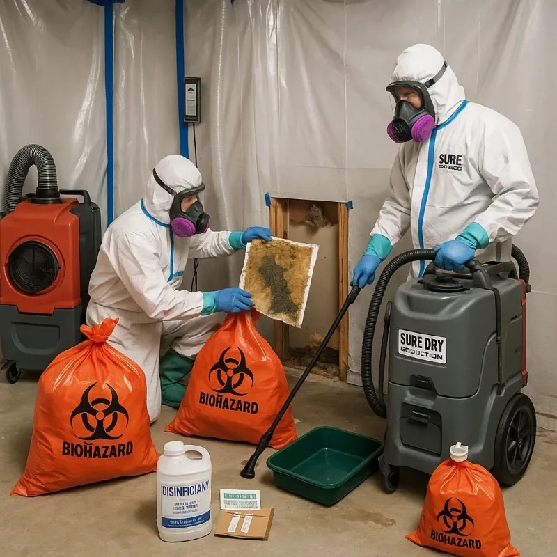 Contaminated Water Handling Protocols process in Healy, AK